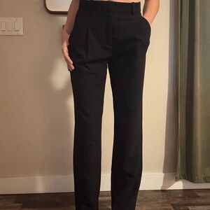 Abercrombie & Fitch Classic Black Trousers Quinn